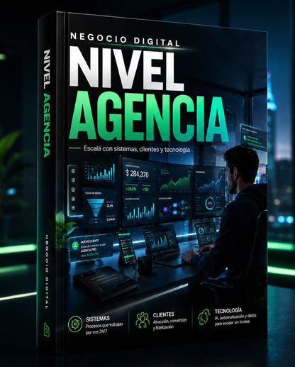 NEGOCIO DIGITAL NIVEL AGENCIA - Creá un negocio digital que funcione como una agencia profesional.
