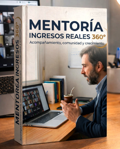 MENTORÍA INGRESOS REALES 360° - Accedé a mentoría, comunidad y acompañamiento.
