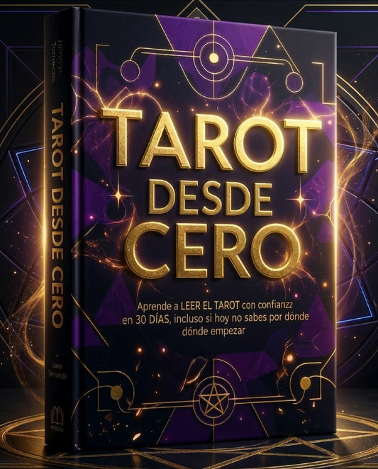 TAROT DESDE CERO - Método pensado para principiantes reales: explicaciones claras, ejemplos y práctica guiada.