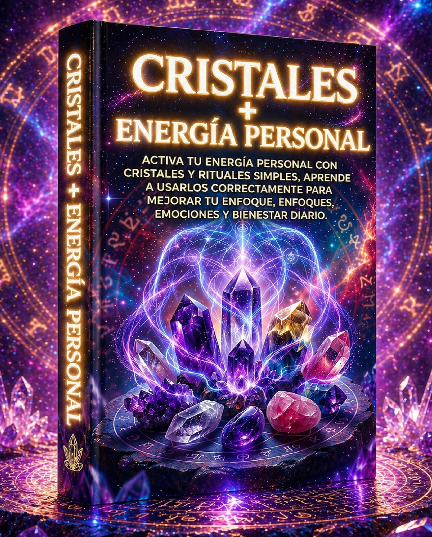 CRISTALES + ENERGÍA PERSONAL - Aprende a usar correctamente cristales y rituales simples para mejorar tu enfoque, emociones y bienestar diario