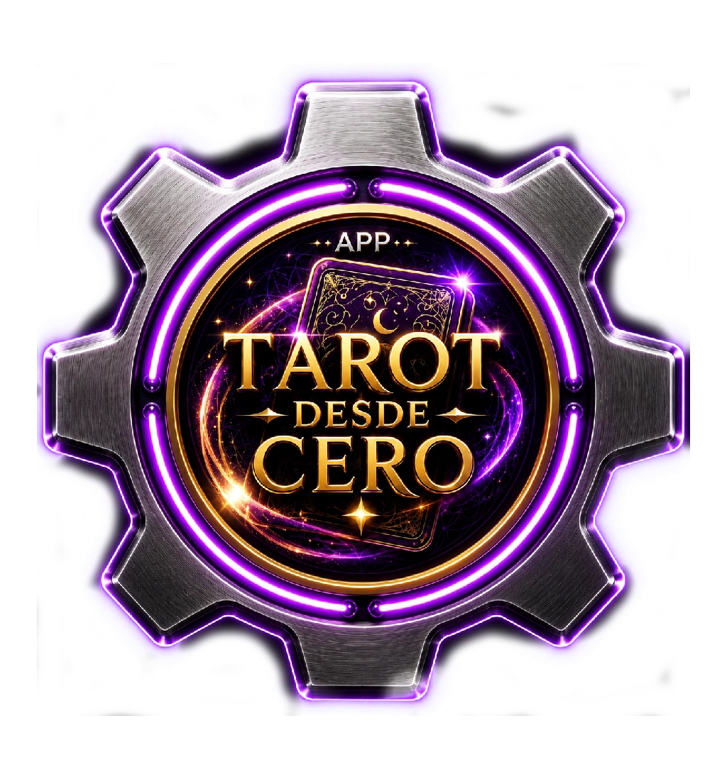 APP TAROT DESDE CERO. HERRAMIENTA INTERÁCTIVA - Descubre tu carta del día, practica tiradas reales y desarrolla tu intuición con el tarot.